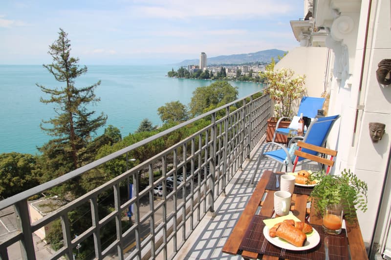 Wohnung in erster Reihe am Seeufer mit atemberaubendem Blick (4)