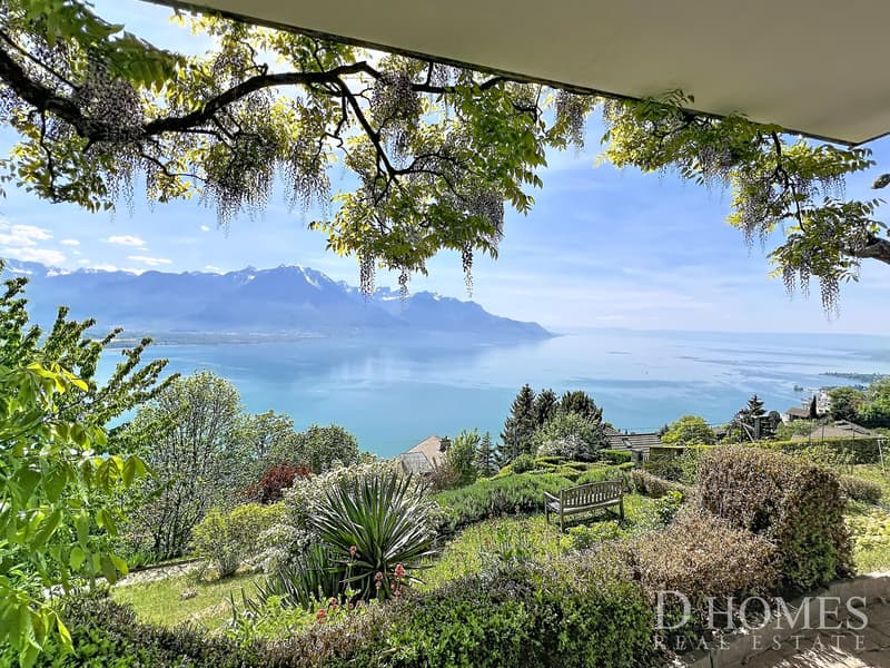 Exceptional property - Panoramic view of the lake and mountains (1)