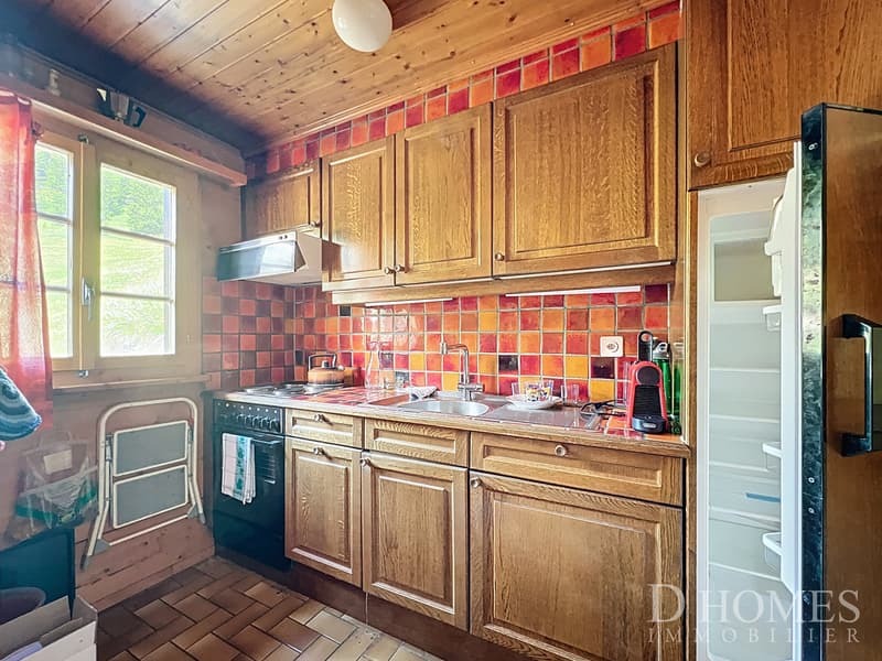 Charmant Chalet de 4,5 pièces au coeur des montagnes (5)
