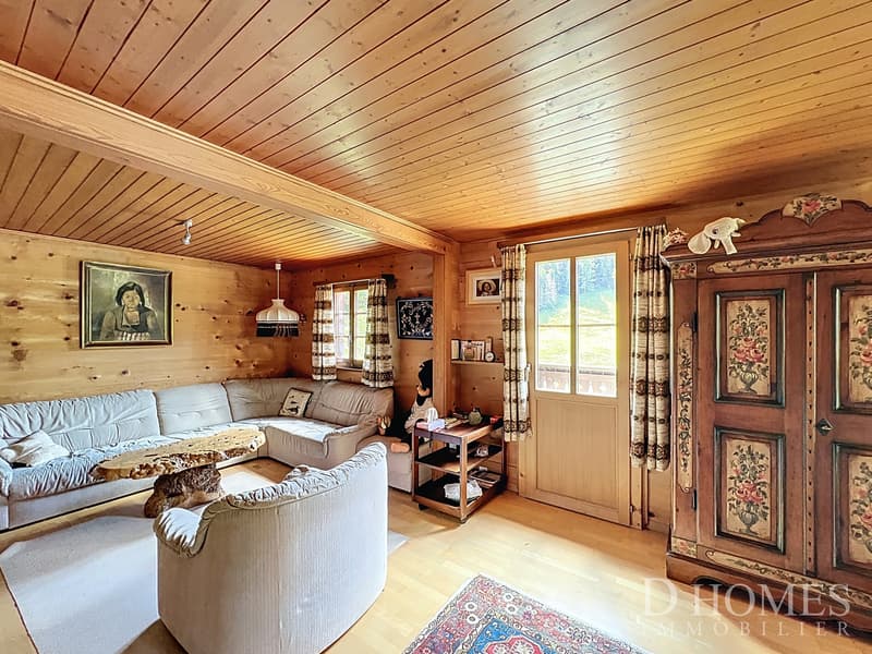 Charmant Chalet de 4,5 pièces au coeur des montagnes (3)
