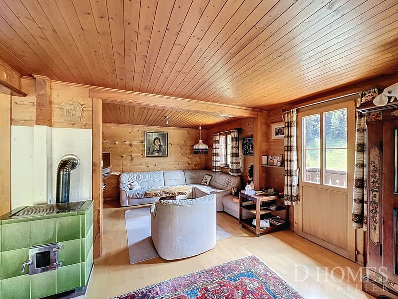 Charmant Chalet de 4,5 pièces au coeur des montagnes (4)