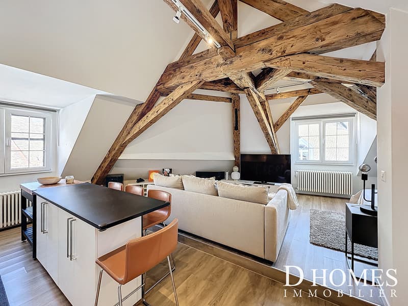 EN EXCLUSIVITÉ - Appartement style loft rénové au centre d'Aubonne (3)
