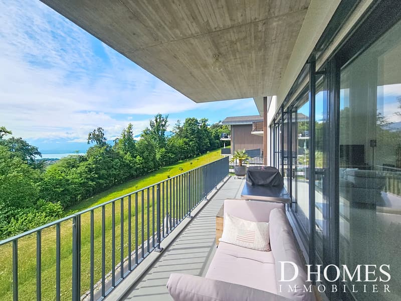 Magnifique appartement de 4,5 pièces - Terrasse et vue sur le lac (9)