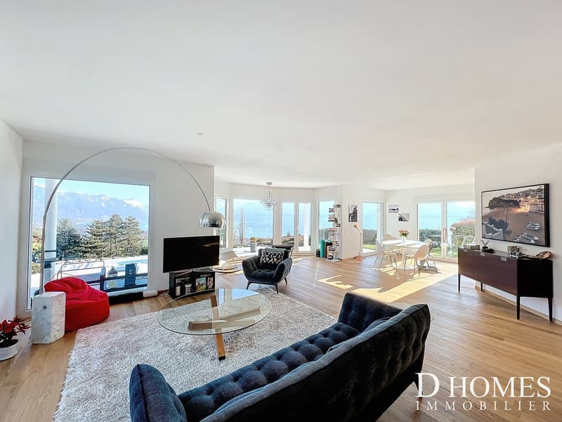 EN EXCLUSIVITÉ I Magnifique villa avec vue imprenable sur le lac (1)