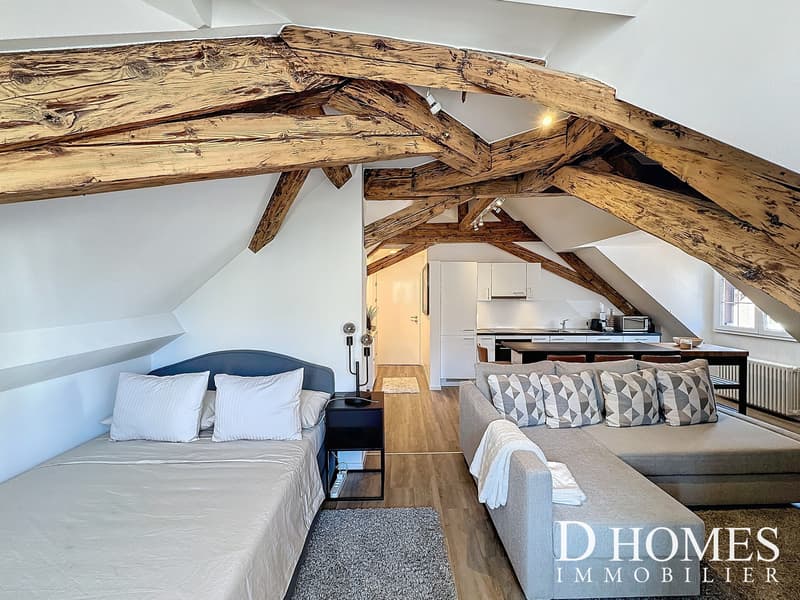EN EXCLUSIVITÉ - Appartement style loft rénové au centre d'Aubonne (5)