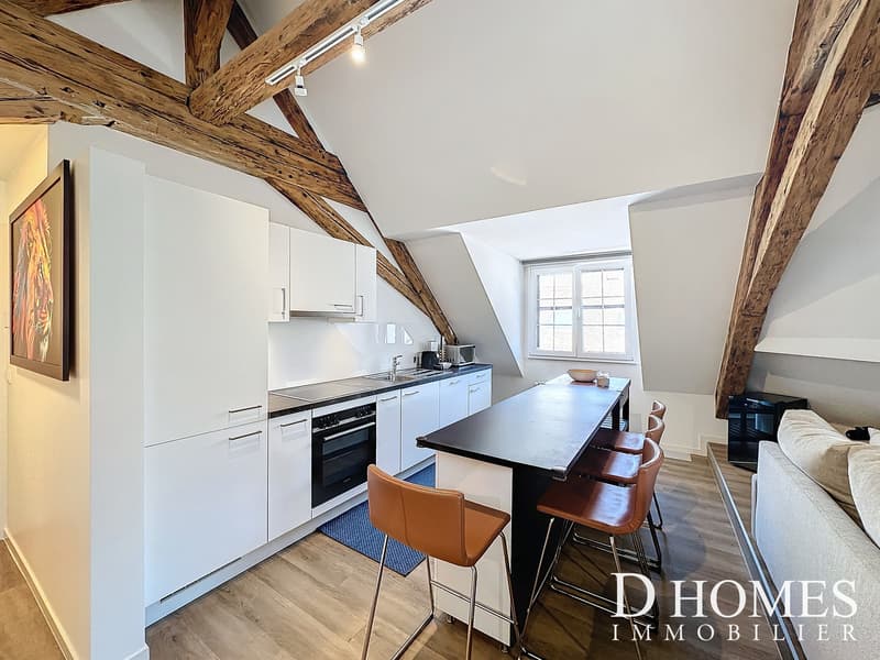 EN EXCLUSIVITÉ - Appartement style loft rénové au centre d'Aubonne (2)