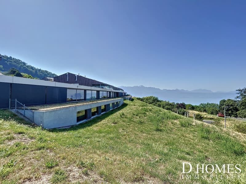 EN EXCLUSIVITÉ I Villa contemporaine en duplex avec vue sur le lac (1)