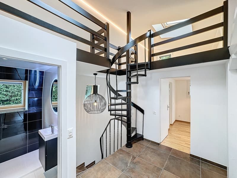 Situation unique - Magnifique villa rénovée avec jardin et vue lac (10)