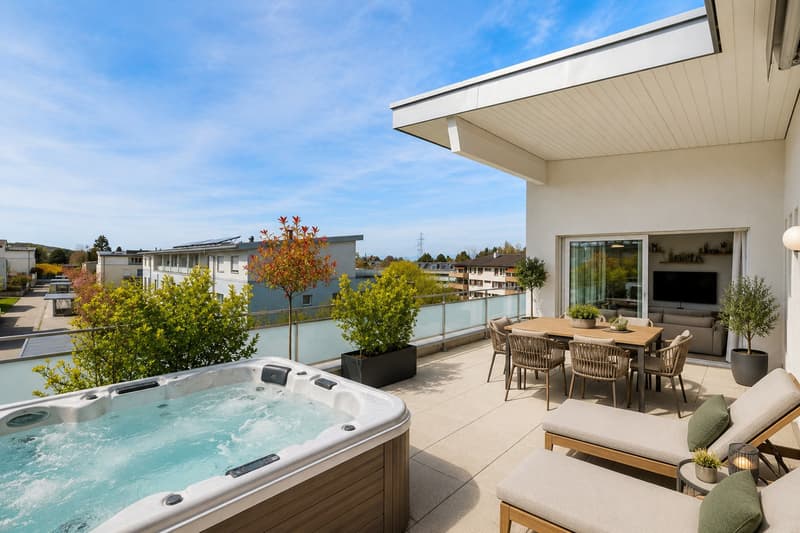 EXCLUSIVITÉ I Magnifique attique de 4,5 pièces avec grande terrasse (1)