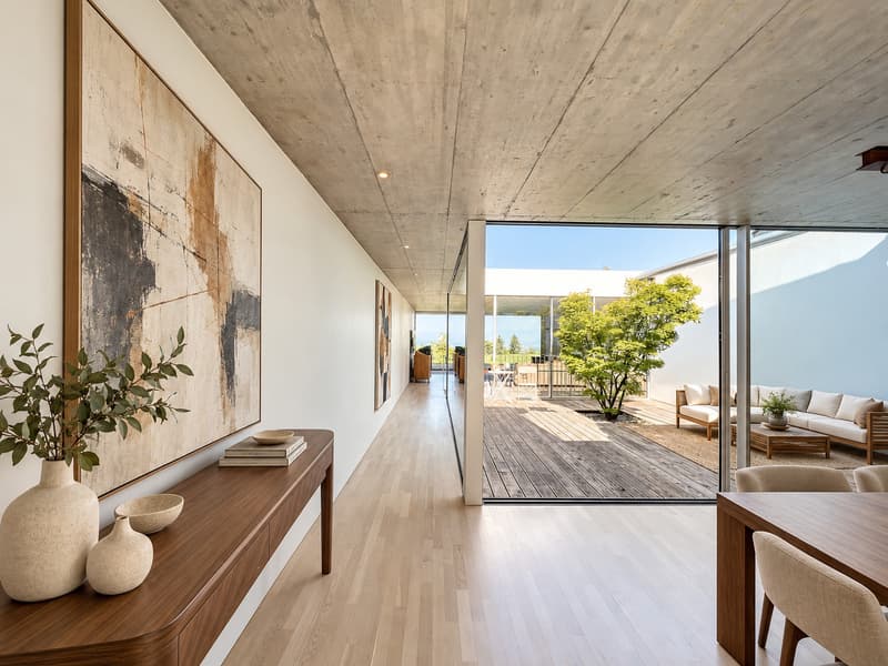 EN EXCLUSIVITÉ I Villa contemporaine en duplex avec vue sur le lac (2)