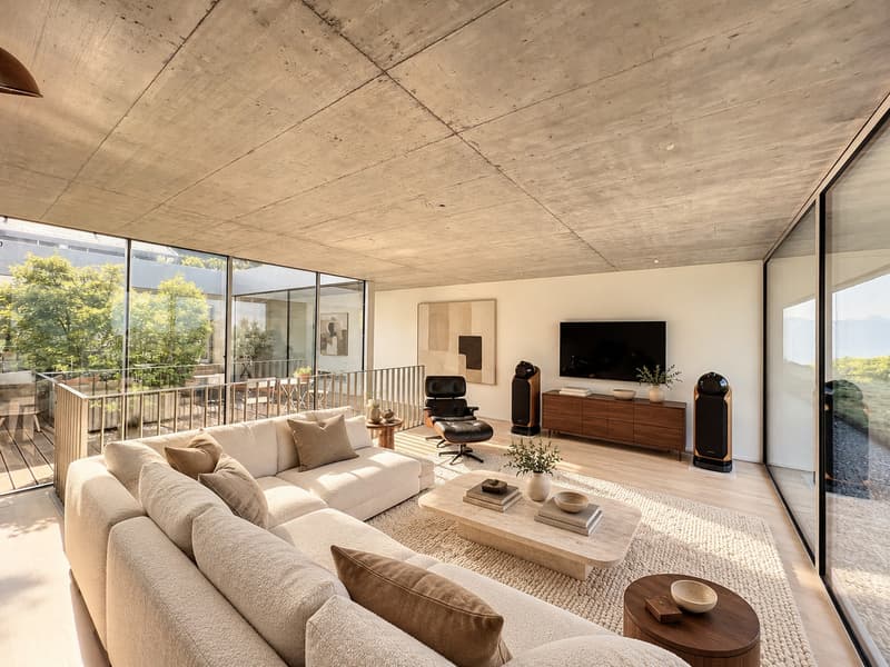 EN EXCLUSIVITÉ I Villa contemporaine en duplex avec vue sur le lac (5)