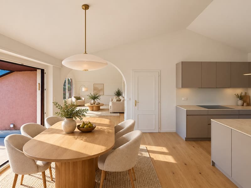 SITUATION EXCLUSIVE I Superbe appartement de 5,5 pièces en attique (4)