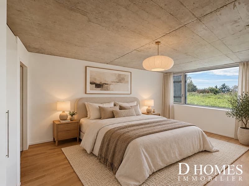 EN EXCLUSIVITÉ I Villa contemporaine en duplex avec vue sur le lac (11)