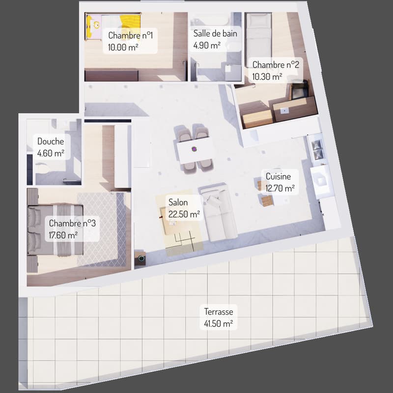 Nouvelle construction  - Appartement de 6.5 pièces au 2ème étage (2)