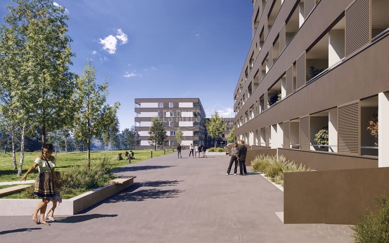 Appartamento nuovo di 2.5 locali con balcone - Les Rives de la Veveyse (8)