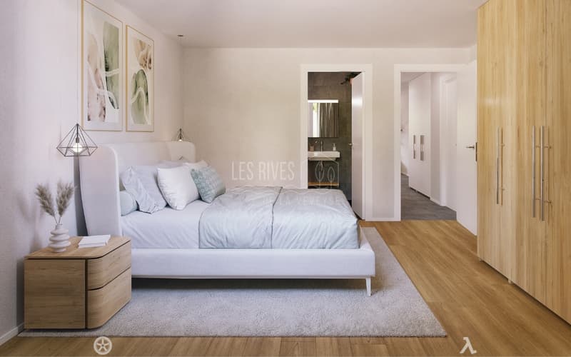 3,5 Zimmer-Wohnung im letzten Stock - Hell und neu (6)