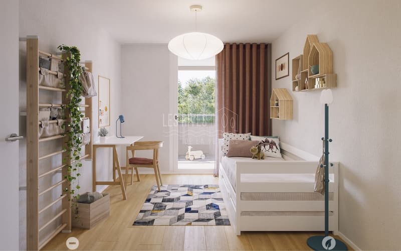 3,5 Zimmer-Wohnung im letzten Stock - Hell und neu (5)