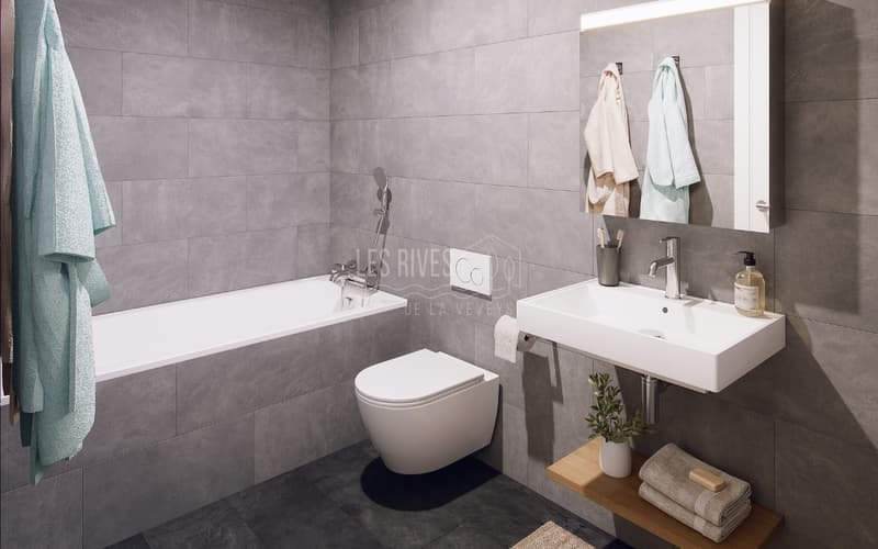 3.5 room apartment on the top floor - Bright and new (8)