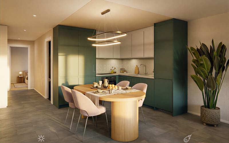 5,5 Zimmer Familienwohnung von 122 m² - Große Räume für großes Wohnen (4)