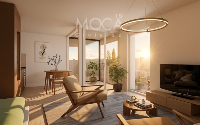 Ein helles 2-Zimmer-Apartment, zwischen Ruhe und Helligkeit (3)