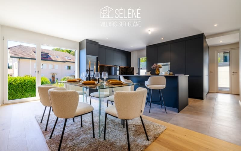 Villas contemporaines à Villars-sur-Glâne - 5.5 et 6.5 pièces (2)