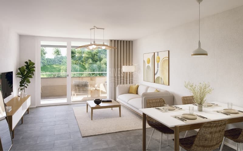 2.5 pièces neuf avec grand balcon de 18 m² - Châtel-Saint-Denis (4)