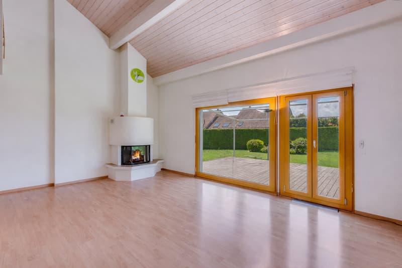 Villa individuale con ampi volumi, giardino piano e ottimale insolazione – Comune di Blonay (2)