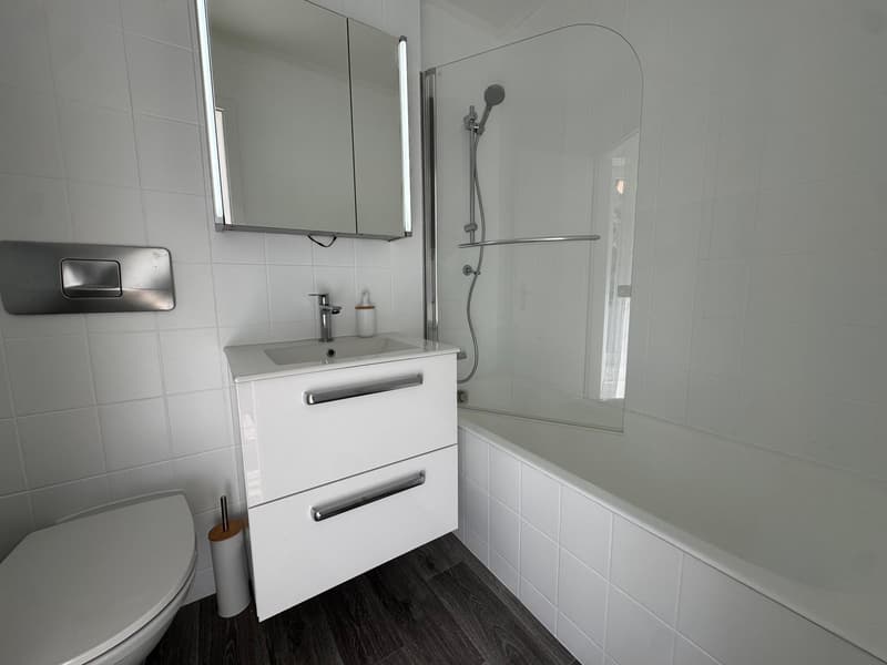 Bello appartamento arredato di 2,5 locali con balcone a Brent (10)