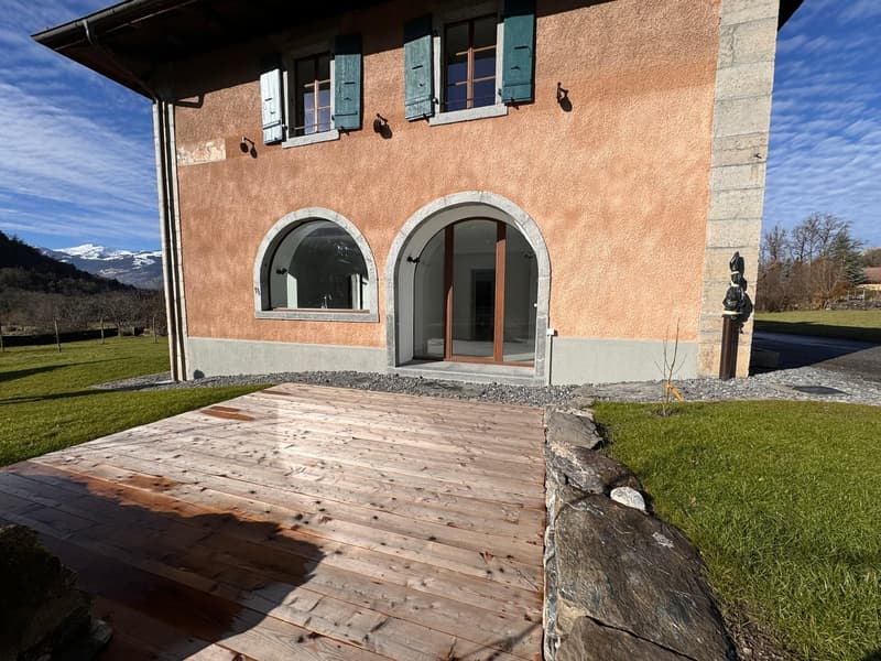 Magnifique appartement au rez avec grand jardin (12)