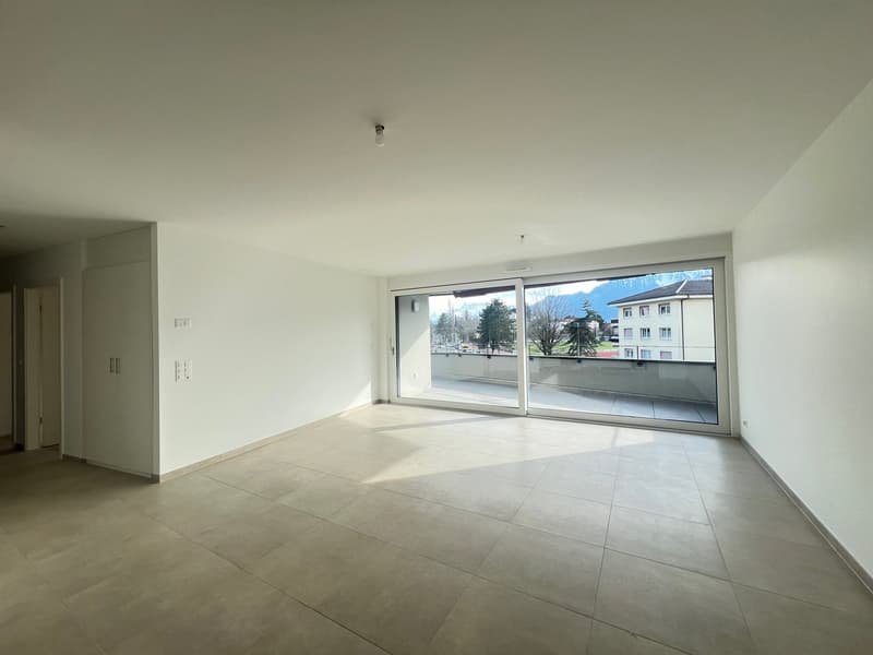 Bello appartamento di 3.5 locali con balcone-terrazza in una residenza Minergie recente (1)