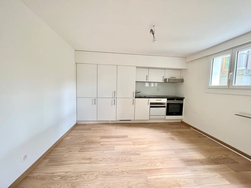 Charmant studio rénové avec balcon à Clarens (4)