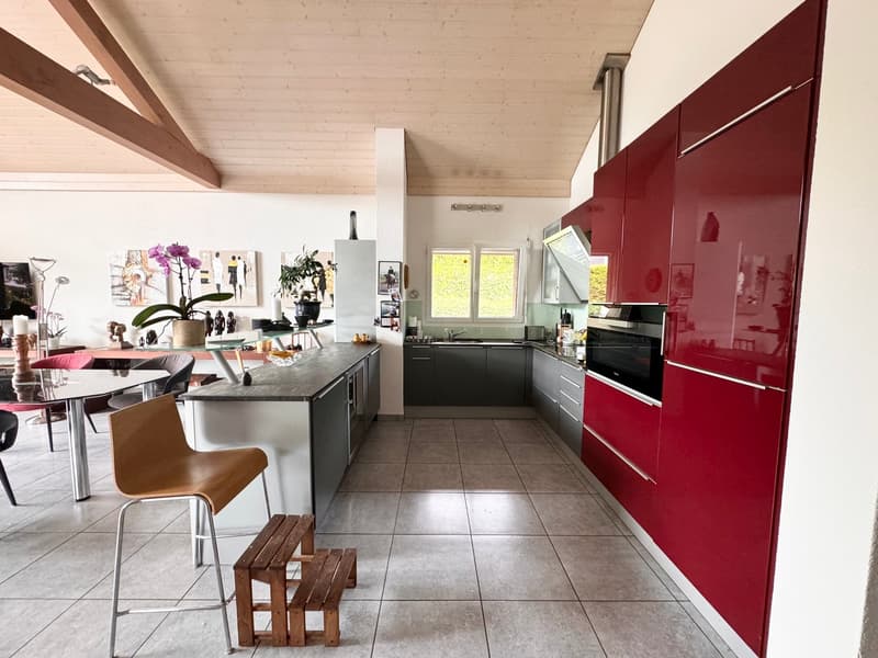 Spacious 2.5-room furnished apartment in villa with terrace and garden (2)