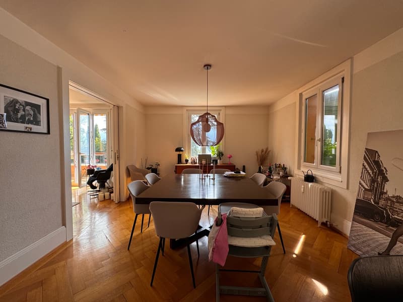 Charmantes 4-Zimmer-Wohnung mit schöner Aussicht auf den See (8)