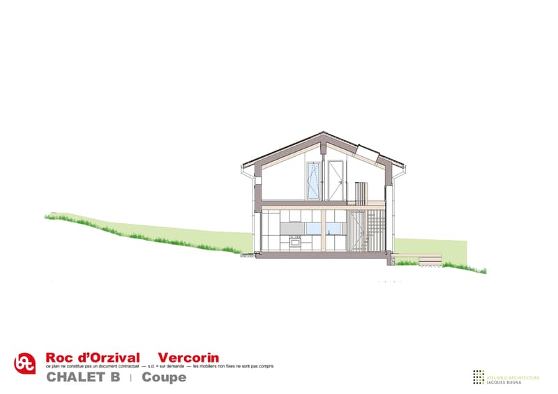 Chalet B_PLANS_coupe
