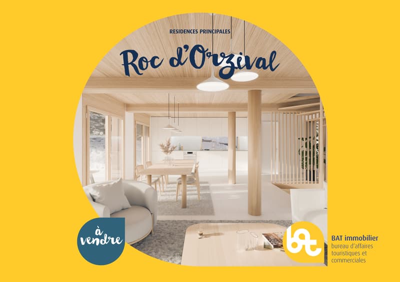 Vercorin - "Roc d'Orzival B" | Deux chalets en résidence principale avec garages-box (1)