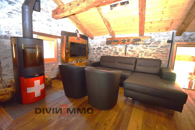 Chalet atypique aux Mayens-de-My de Conthey (7)