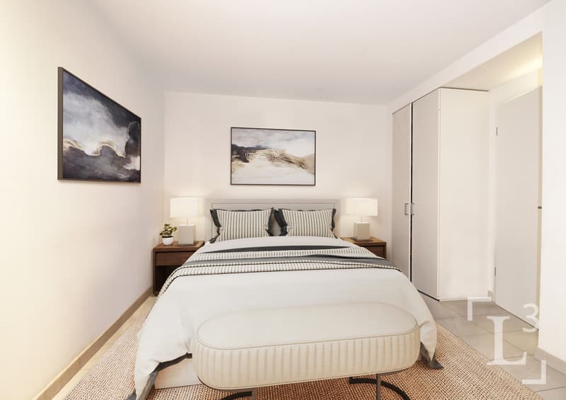 Sous-sol d'env. 70 m2 : Chambre 3 / Basement (approx. 70 sq. m.): Bedroom 3
