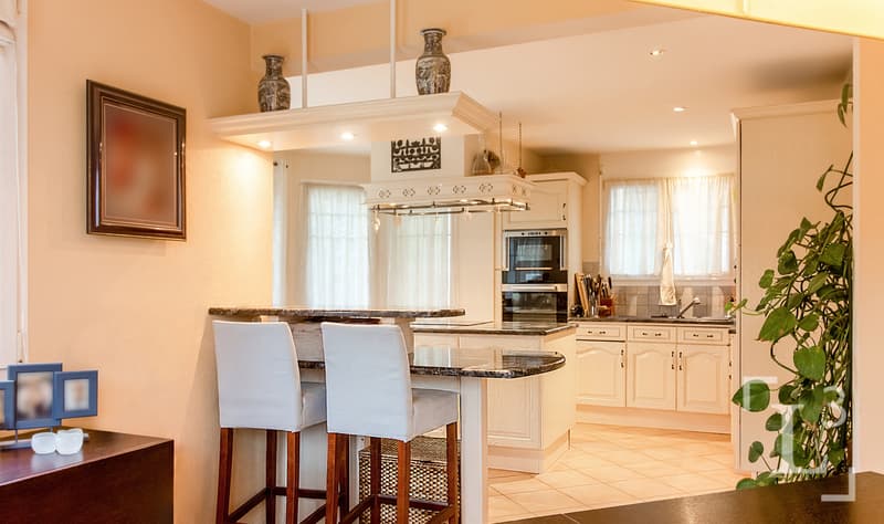 Cuisine semi-ouverte