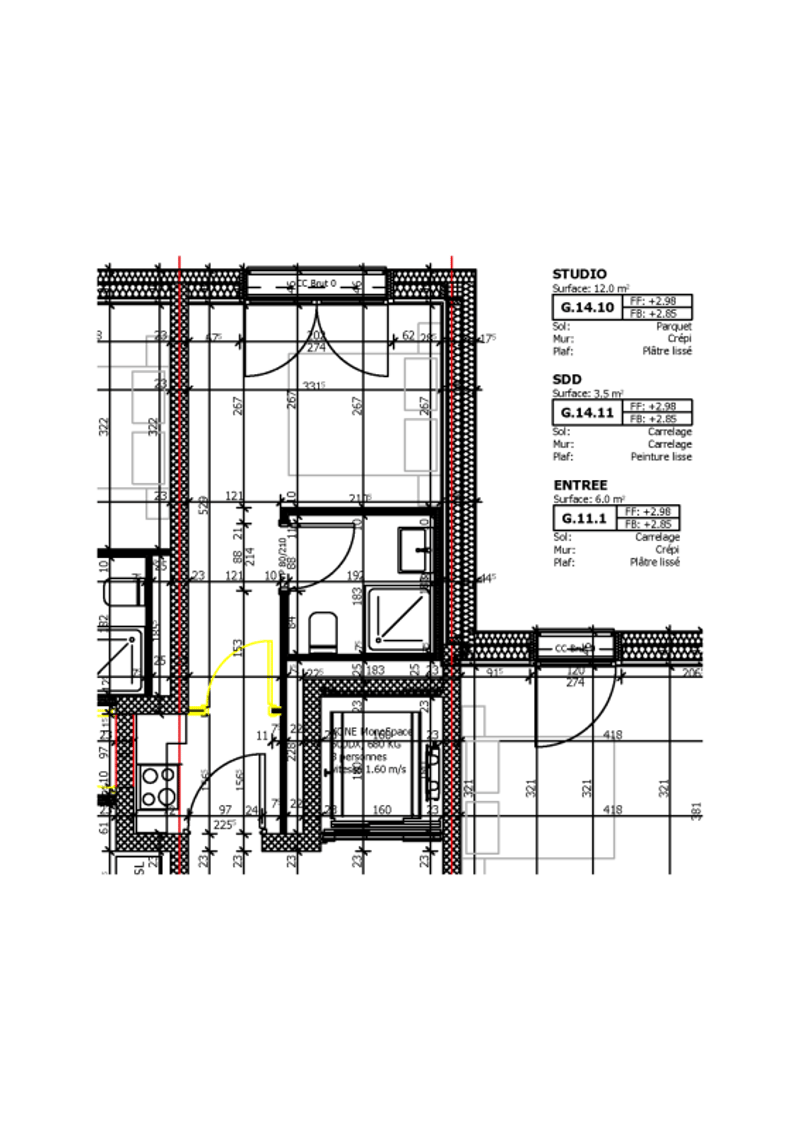 Berges 3 - Studio au 2ème étage (5)