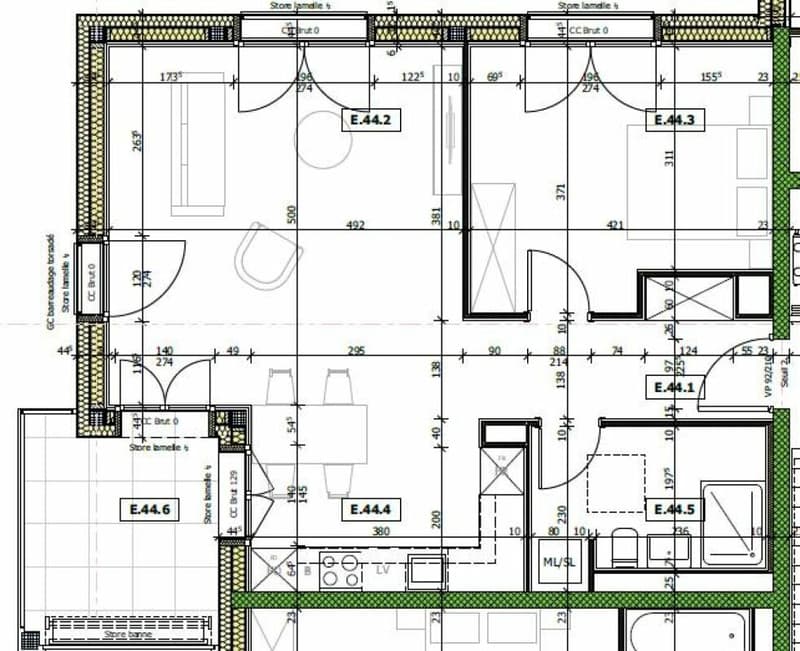 Plan appartement