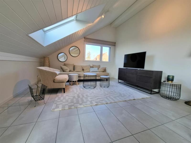 Grandcour - Furnished 3.5-room apartment on the top floor (3)