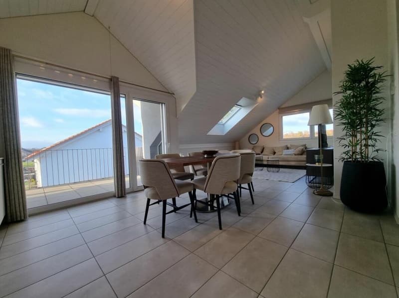 Grandcour - Furnished 3.5-room apartment on the top floor (2)