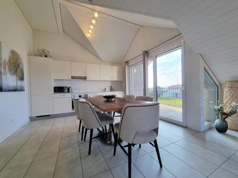 Grandcour - Furnished 3.5-room apartment on the top floor (4)