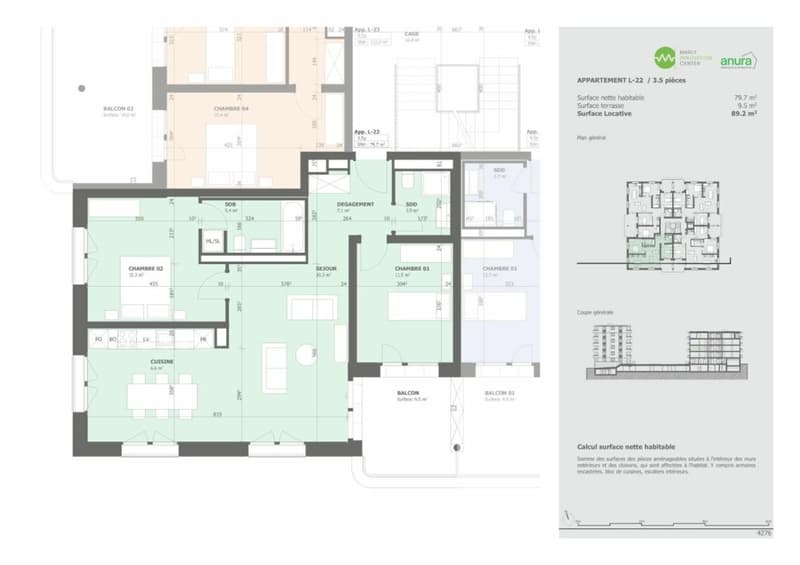 Prairie 3 - Appartement 3.5 pièces au 2ème étage (6)