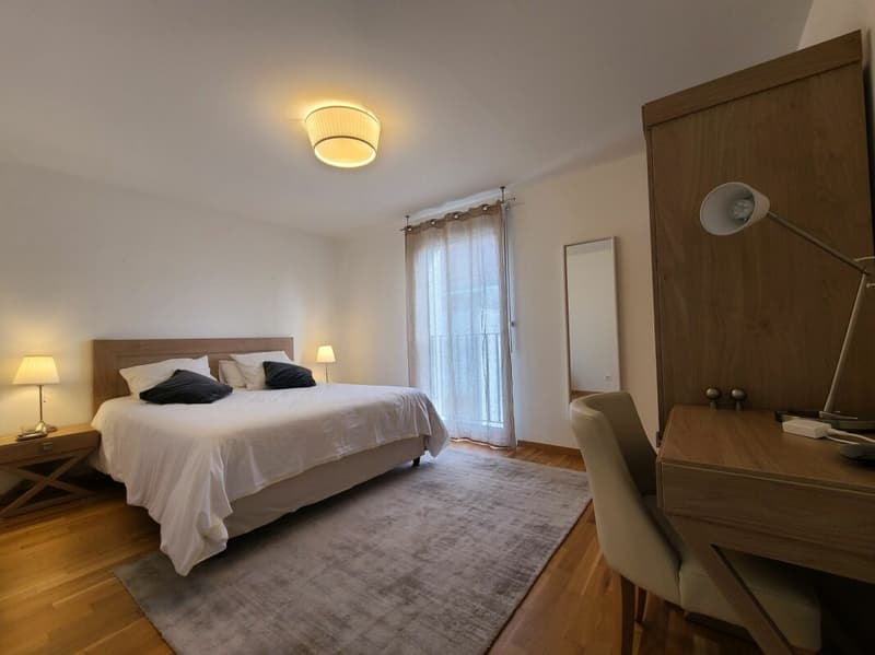 Grandcour - Appartement meublé de 3.5 pièces au 1er étage (6)