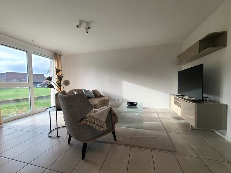 Grandcour - Appartement meublé de 3.5 pièces au 1er étage (3)