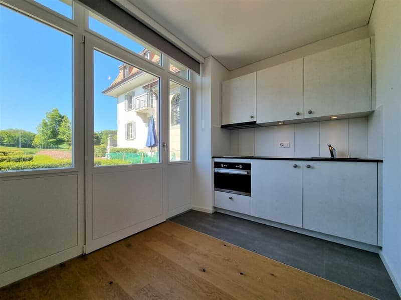 Belfaux - Appartement de 2 pièces au rez-de-chaussée avec terrasse et jardin (3)
