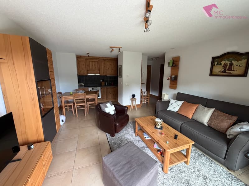 Ovronnaz - Appartement de 2.5 pces avec cachet (4)
