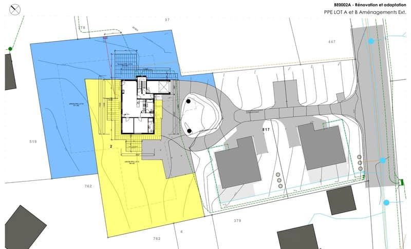 Duplex 6,5 pcs avec splendide jardin et terrasses dans Villa d'architecte intégralement rénovée, à 300 m. de la gare du LEB à Bercher (6)