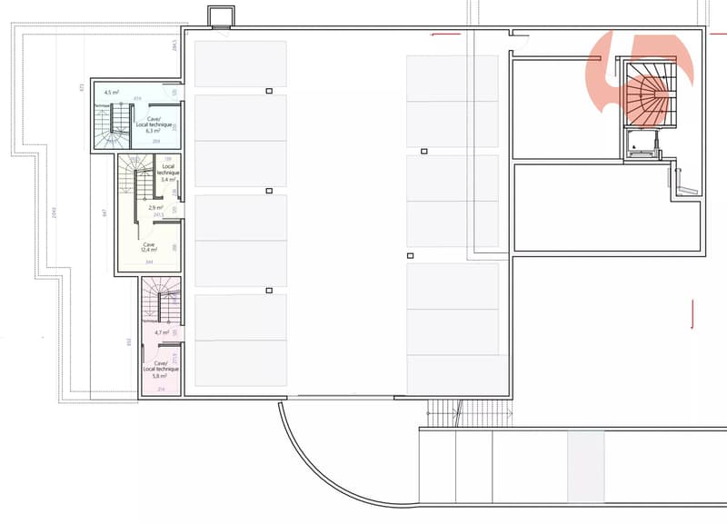 Construction project of semi-detached villas 6.5 rooms 1 km from LEB (8)